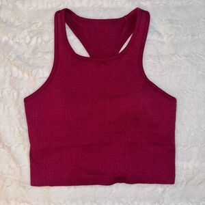lululemon athletica Berry Ribbed Racerback Tank